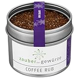 Zauber der Gewürze Coffee Rub - BBR Rub, Gewürzmischung für Rind- und Wildgerichte, perfekt zum...