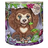 FurReal Cubby, Mein Knuddelbär, interaktives Plüschtier, ab 4 Jahren Braun