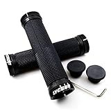 LYCAON Fahrradgriffe rutschfeste Lenkergriffe, Ergonomische MTB-Bike-Griffe, Zweiseitig...