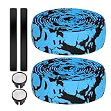 Tewzafiya Lenkerband für Rennräder, selbstklebende Hülle, für Fahrrad, zur Verbesserung des...