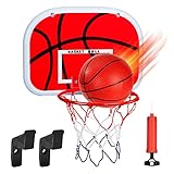 Mini Basketballkorb Kinder fürs Zimmer, Indoor Basketball Reifen Set, Basketball-Board Wandmontage...