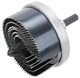 wolfcraft Mehrkranzlochsäge, Ø 25-65 mm, 2165000, Säge mit 6 Schnellwechsel-Einsätzen, Ø 25-65...