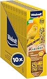 Vitakraft Kräcker, Knabberstangen für Kanarienvögel, mit Ei und Grassamen, mit Vitaminen und...