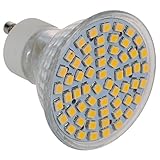 Ronlok 4 Stuecke 4W Warmweiss 60LEDs 3528 SMD LED Lampe Spot Strahler Birne