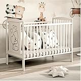 Generisch Kinderbett Babybett Kleinkindbett Timmi inkl. Matratze aus Massivholz 3 Fach...
