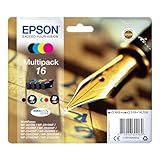 Epson Original 16 Tinte Füller (WF-2630WF, WF-2650DWF, WF-2660DWF, WF-2750DWF, WF-2760DWF),...