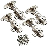 SOTECH 4 Stück Hettich Sensys Topfband 8645i TH52 110 Grad Eckanschlag Höhe/Distanz 1,5 mm mit...