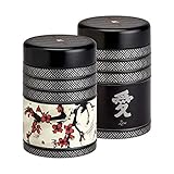 Eigenart Casa Kyoto 2er Set Metalldose rund mit Drehverschlus und einer Füllmenge von 125g,...