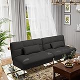 COMHOMA Sofa Schlafsofa mit Schlaffunktion, überzug Futon Klappsofa, Bettcouch, ecksofa, Couch...