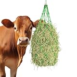Heubeutel für Pferde | Ziegen-Heu-Futterstation, hängende Netztasche, Aufbewahrungszubehör für...
