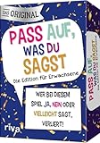 Pass auf, was du sagst – Die Edition für Erwachsene: Wer bei diesem Spiel »Ja«, »Nein« oder...