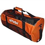 Hiturbo Netz Tauchtasche Mesh Duffle Bag Transporttasche für Tauchen Schnorcheln Reisen Strand