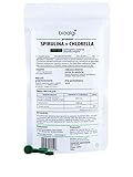 Natürliche Bioalgen Spirulina + Chlorella - Vitalität 400 Tabletten
