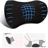 Silvotek Rückenkissen Stuhl - Ergonomisches Lendenwirbelkissen Auto Lordosekissen mit Memory Foam...