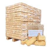 960 kg Palette ÖKO Briketts RUF-Form Sonderangebot Premium Mischholzbriketts 100% Made IN Bavaria...
