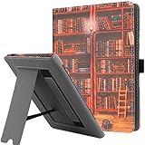 HGWALP Universal Ständer Hülle für 6-6.8 Zoll eReader,Premium PU Leder Ständer Cover mit...