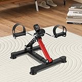 Peviasot Mini Heimtrainer Verstellbar – Stabiler Bein- & Armtrainer mit LCD-Monitor, Rutschfesten...