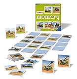 Ravensburger CLAAS Memory® - 20882 - der Spieleklassiker für alle Landmaschinen Fans, Merkspiel...