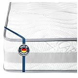 BMM Matratze 140x200cm Komfort 23 H3 fest/Kaltschaummatratze Öko-Tex Zertifiziert/ergonomische 7...