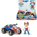 Paw Patrol, Rettungs-Quad mit Ryder-Figur (Sustainable Basic Vehicle/Basis Fahrzeug), Spielzeug für...