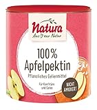 Natura 100% Apfelpektin – 100g – Pflanzliches Geliermittel ohne Zucker aus reinem Pektin –...