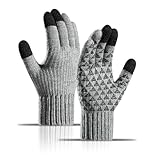 CMLDJBD Handschuhe Der Winter Neuen Herren- Und Frauen Im Doppelte Warme, Verdickte Stilvolle...