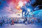 Grupo Erik Star Wars Deko - Star Wars Legacy Figuren Poster - Kunstdruck - Deko Wohnzimmer oder Deko...