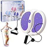 Quixion Waist Twisting Disc, Waist Sculptor Machine Twister, Body Shaping Waist Twisting Disc, Waist...