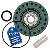 VIOKS Lagerung Rechts Ersatz für AEG Elеctrolux Zanussi 4055070744 - Waschmaschine Lager Lagersatz...