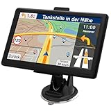 Jimwey Navigationsgerät für Auto LKW 2024 - GPS Navi LKW Navigation für Auto PKW 7 Zoll mit...