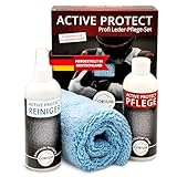 CORIUM – Active Protect Profi Leder-Pflege-Set – für die Reinigung und Pflege der...