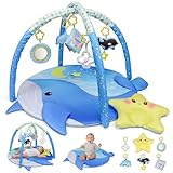 Dr.Rapeti Spieldecke mit Spielbogen, Spieldecke, Krabbeldecke mit Spielbogen, Padded Mat for...