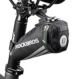 ROCKBROS Fahrrad Satteltasche Fahrradtasche Fahrradsitz Tasche für MTB Rennrad Faltrad 15 * 6,5 *...