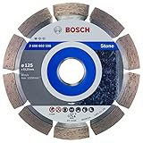 Bosch Professional 1x Diamanttrennscheibe Standard for Stone (für Stein, Granit, Beton, Ø 125 x...