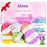 Alaoo Badebomben Geschenkset, 8 PCS Badekugeln, Bio natürliche ätherische Öle, Geschenke für...