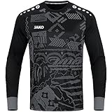 JAKO Herren Tw-trikot Tropicana Torwart Trikots, Schwarz/Anthrazit, S EU