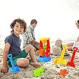 wnfbgywk Spielsand Für Sandkasten Set von 17 Stück Strandspielzeug, Kinder-Strandspielzeug,...