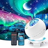 Sternenhimmel Projektor Kinder, 180-Lichtmodi Luxocean Lampe Galaxy Projector,15 White Noise...