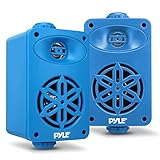 Pyle Usa PDWR35BL Lautsprecher für drinnen und draußen, 200 Watt, wasserdicht, 8,9 cm,...