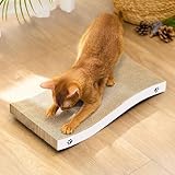 Conlun - Katzen Kratzbrett - Katzen Kratzpappe mit Premium-Kratztextur, langlebige Kätzchen...