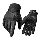 INBIKE Motorradhandschuhe Herren Damen Winter Warm Wasserdicht Winddicht mit Harter Schutz Motocross...