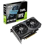ASUS GeForce Dual RTX 3050 8GB OC Edition Gaming Grafikkarte (NVIDIA Ampere, GDDR6 Speicher, PCIe...