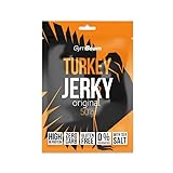 GymBeam Turkey Jerky – Proteinreicher Trockenfleisch-Snack aus 100% Putenfleisch, exzellenter...