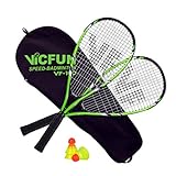 VICFUN Speed Badminton Set Vicfun Speed Badminton 100 Set, 868/0/0, einheitsgröße, schwarz/grün