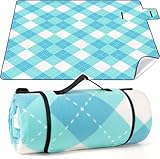 CIRULLI Picknickdecke, Picknickdecke, 200 x 200 cm, faltbar, Stranddecke mit wasserdichter...