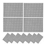 TOPBATHY 10 Blatt Kleine Runde Aufkleber Schwarze Punktetiketten Klassifizierungsaufkleber für...