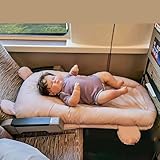 ZDMZR Flugzeugbett for Kleinkinder, Automatratze Auf Dem Rücksitz, Flugzeug Baby Reisebett, Kinder...