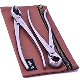 Werkzeugsets für Bonsai 210 mm aus Edelstahl - Knospenzange, Konkavzange mit geradem Schnitt und...