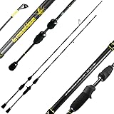 LMAB Angelrute La Moustique Spinning & Casting - Spinnrute für Forelle & Barsch Ultra-Light UL -...