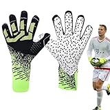 Fußballhandschuhe, Sport-Torwarthandschuhe für Kinder und Erwachsene, verschleißfeste...